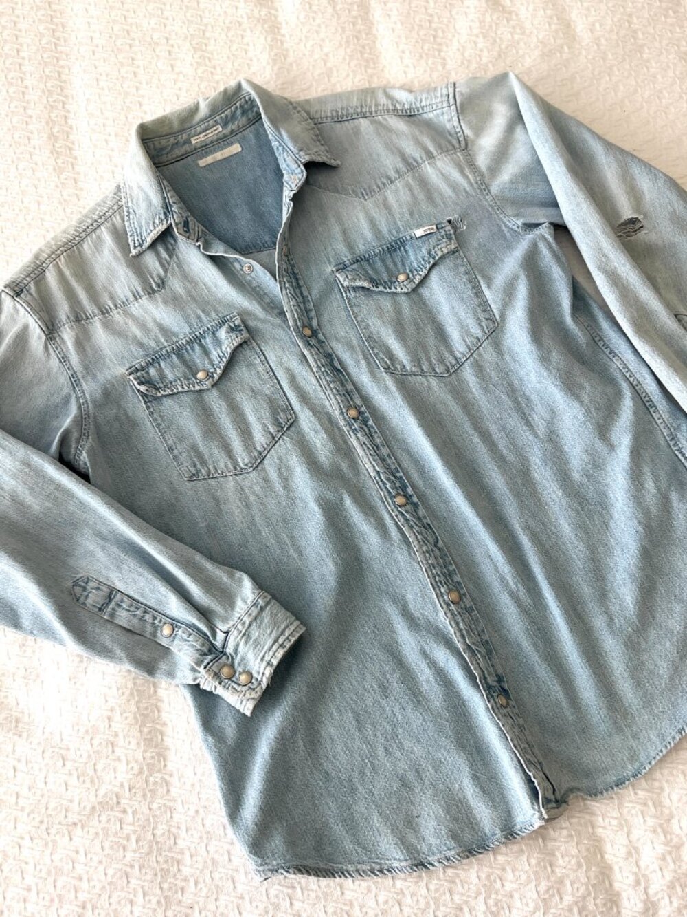 Mother - The Western Overshirt - Wash: Your Brain on Music - Size Medium